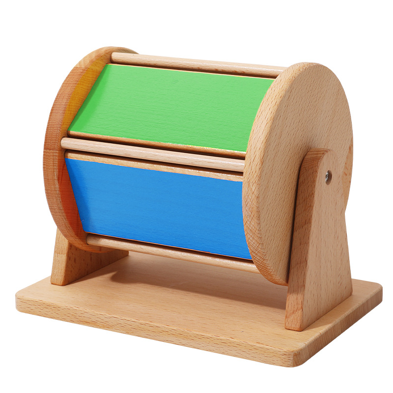 Wooden spinning drum